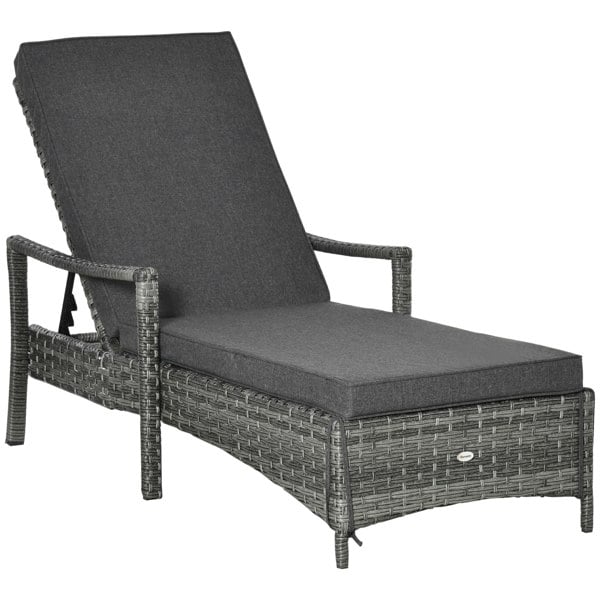 Rattan Single Lounge