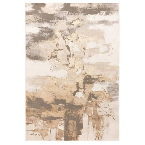 Asiatic The Rug Edit Miro Metallic Brushed Beige Area Rug