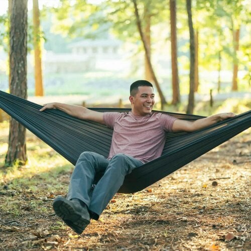 ENO TravelNest Hammock with Straps - Compact All-in-One Portable Camping Set