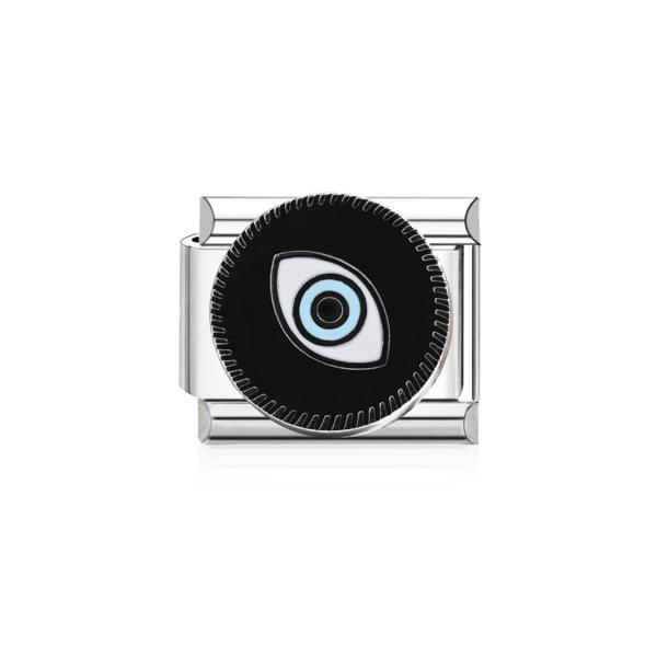 Serafina Black Evil Eye | Italian Style Bracelet Charm