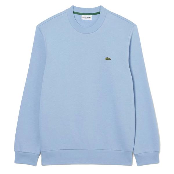Lacoste Fleece Crew Sweatshirt Light Blue