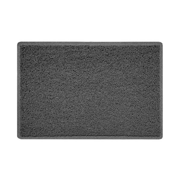 Nicoman Indoor Spaghetti Doormat Plain  - Dark Grey