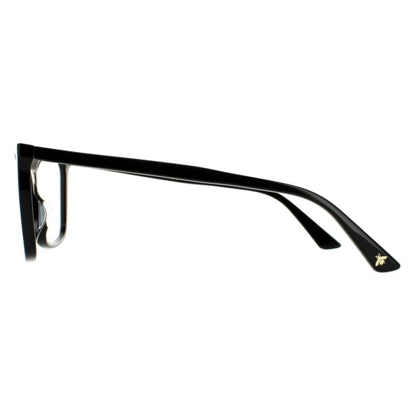 Gucci Glasses Frames GG0025O 001 Black Women