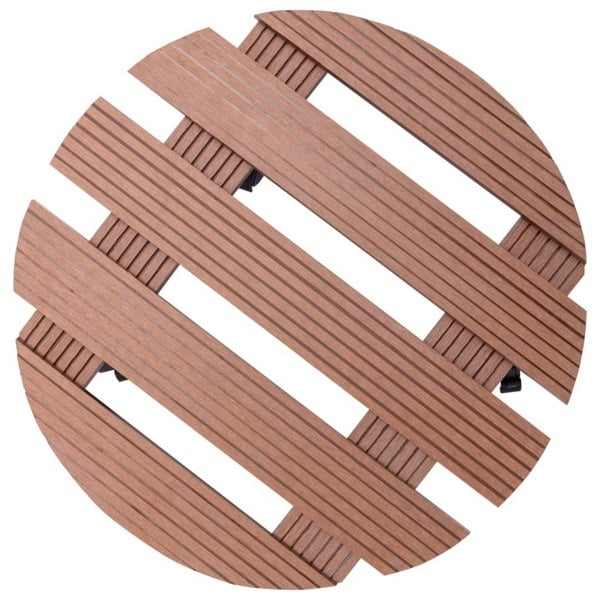 Berkfield Plant Trolleys 2 pcs Brown �_�”�_30x7.5 cm WPC