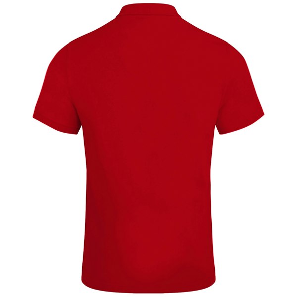 Canterbury Mens Waimak Short Sleeve Pique Polo Shirt - Red