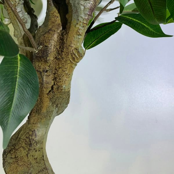 Leaf 100cm Leaf Realistic Artificial Ficus Tree / Plant Bush Ficus