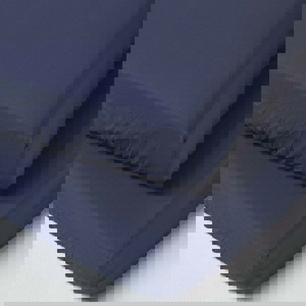 HOMESCAPES Cotton Cot Bed Fitted Sheets 200 Thread Count, 2 Pack