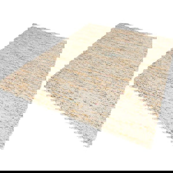 Velour Deep-Pile Chic Rug Abstract Design