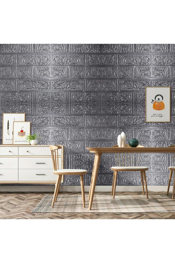 15PCS Self-Adhesive 3D Wall Panels Wallpaper with Brick Effect