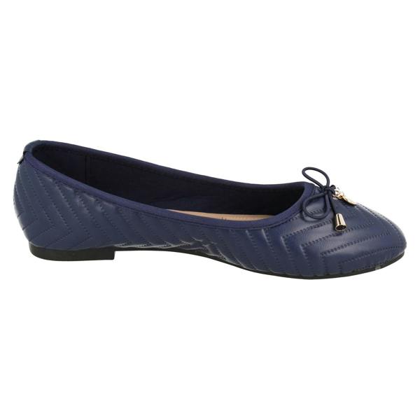 Spot On Ladies Spot On Flat Comfort Ballerinas F80597