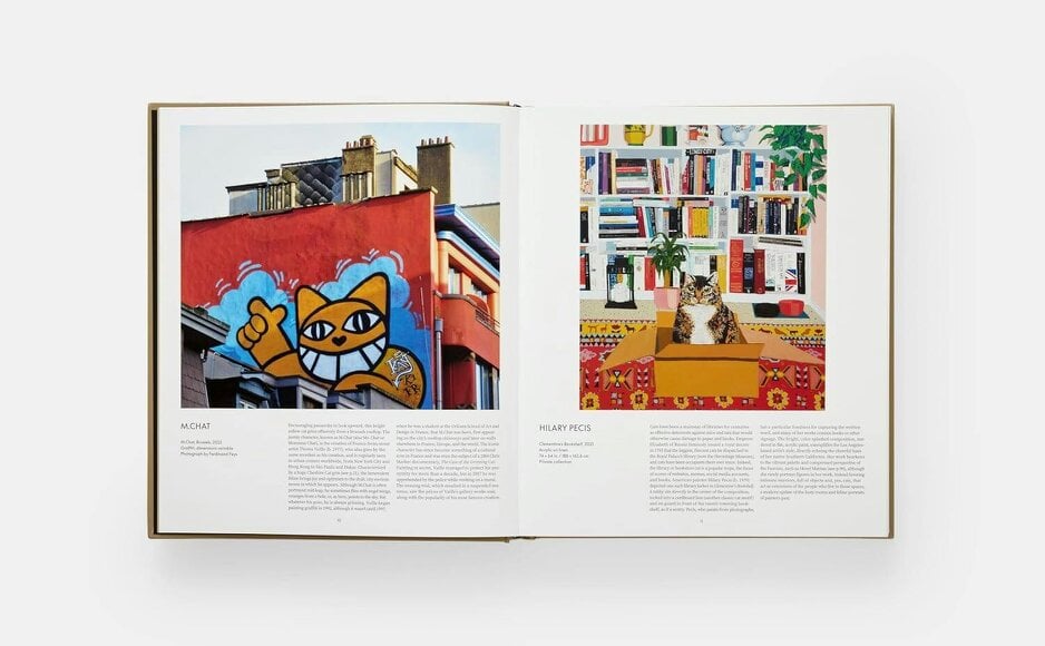 Cat by Phaidon Editors - A whimsical visual survey of the house cat in art and popular culture