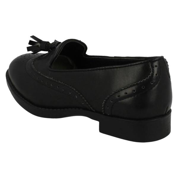 Spot On Girls Spot On Brogue Detail School Shoes