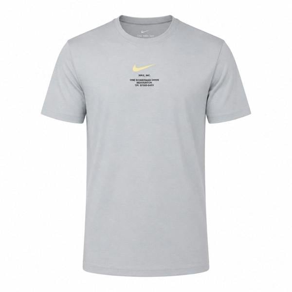 Nike Athletics Swoosh By Nike Grey T-Shirt S