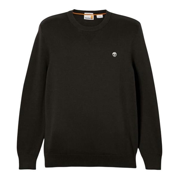 Timberland Mens John Crew Neck Sweatshirt - Black - 