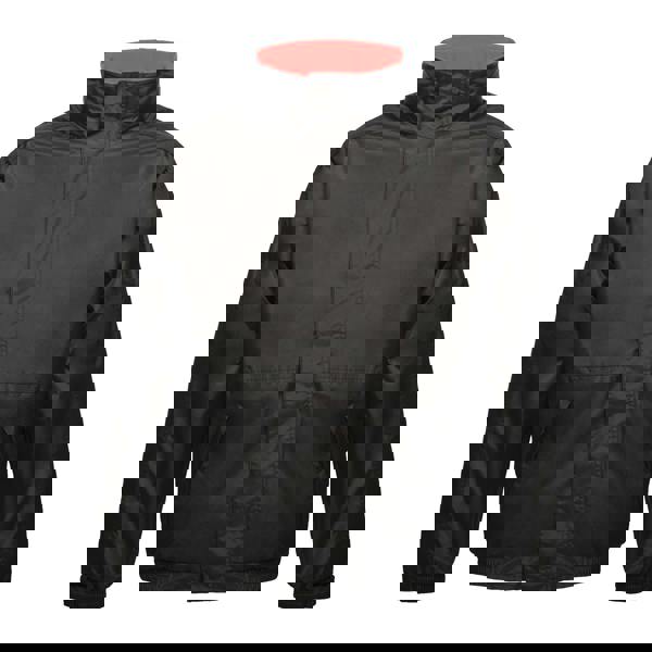 Regatta Mens Dover Waterproof Windproof Jacket - Black/Red