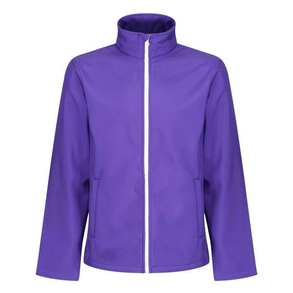Regatta Professional Mens Soft Shell Jacket - Purple/Black - 