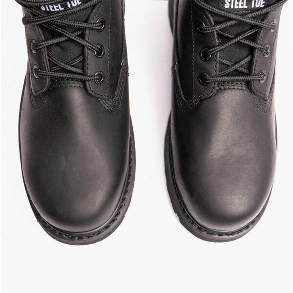 CAT HOLTON S3 Leather Safety Boots Leather Safety Boots   in  Black