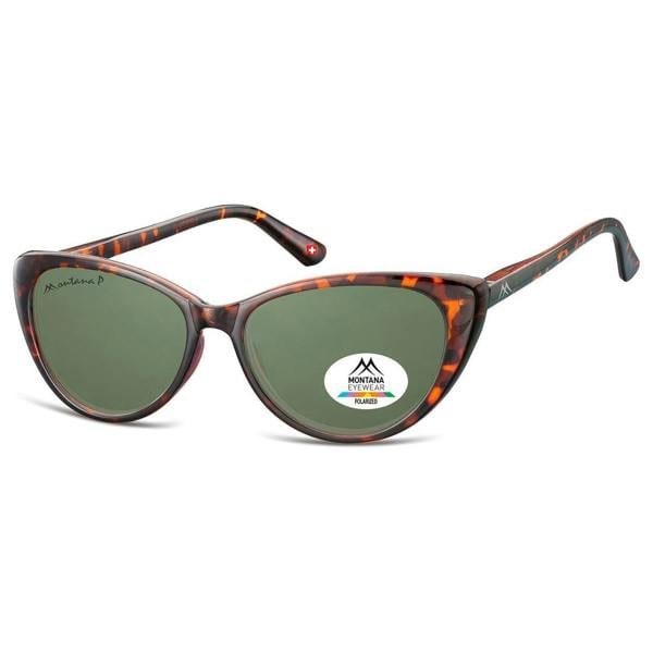 Montana Sunglasses MP43 C Shiny Turtle Green Polarized