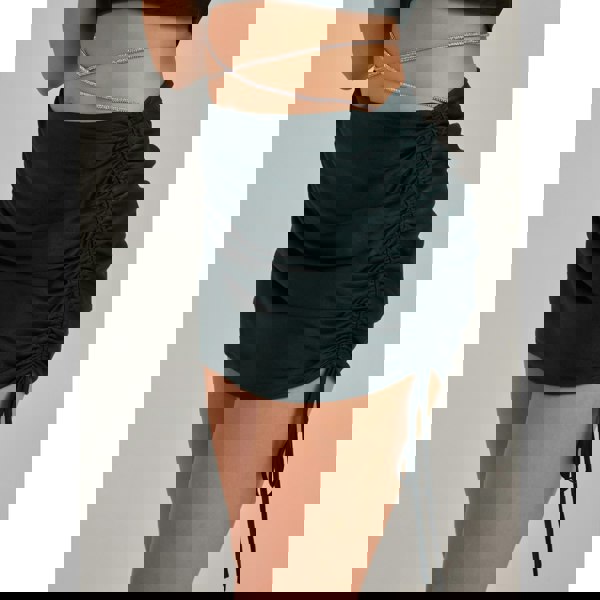 Pink Vanilla Diamante Tie Waist Skirt