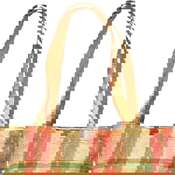 Check Tweed Shopper Bag - Premium Wool Mix Tweed