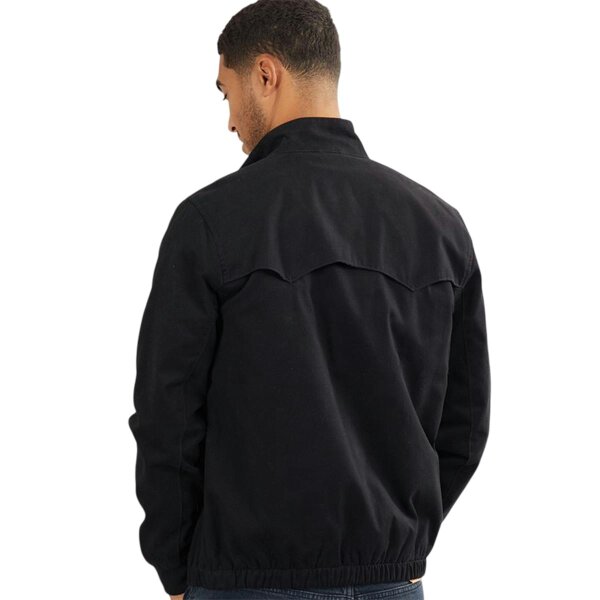 Ben Sherman Mens Harrington Signature Jacket - Black