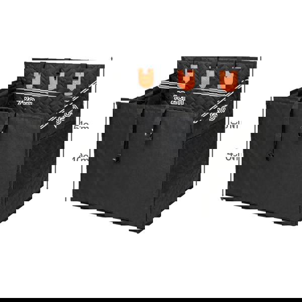 Skylos Waterproof Dog Car Seat Rear Cover Safety Protector Pet Hammock Non Slip