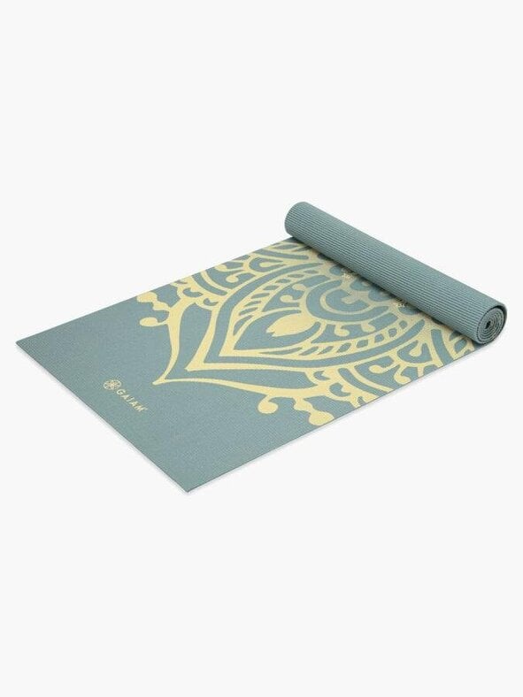 Gaiam Iceberg Sundial Layers Yoga Mat 5mm
