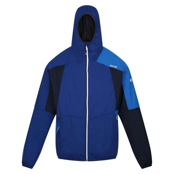 Regatta Mens Tarvos VII Lightweight Soft Shell Jacket - Moroccan Blue/Navy - 