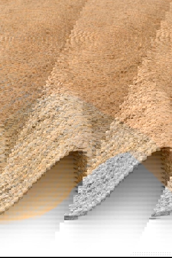 The Rugs Jutta Natural Round Jute Rug - Stylish & Comfort