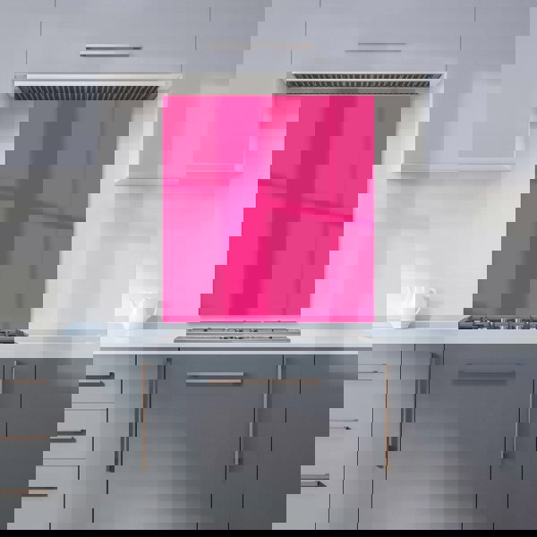 Warren Reed - Designer Vivid Pink Kitchen Splashback