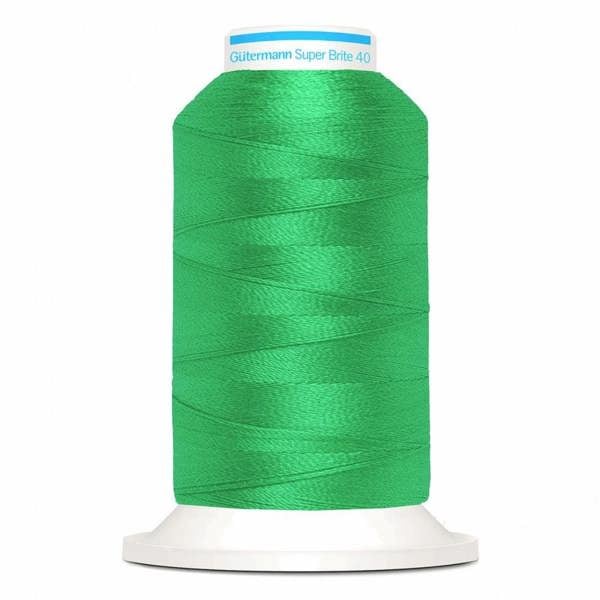Gutermann Super Brite Polyester 40 Embroidery Thread 1000m Polyester Thread Suitable For Embroidery