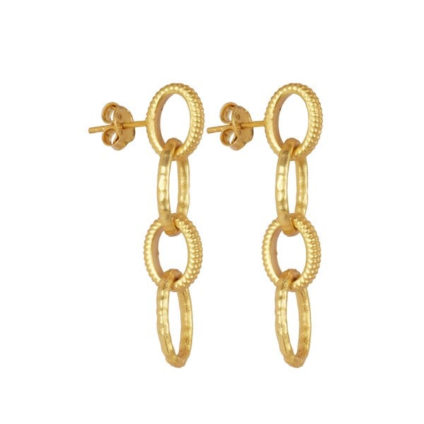 Lila Rasa Daphine Oval Link Earring