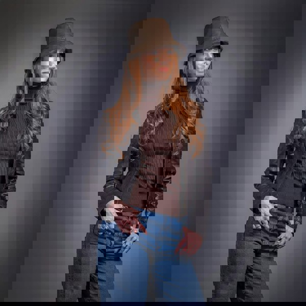 Heritage Traditions Women's PU Coated Bucket Hat