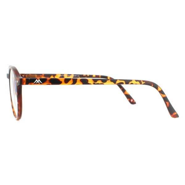 Montana Reading Glasses MR65-A Matte Brown Turtle Men Women +3.00