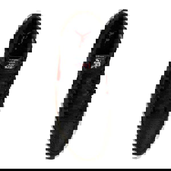 Nike Womens/Ladies Jordan Stadium 90 Swoosh Leather Trainers - Black/Red - 