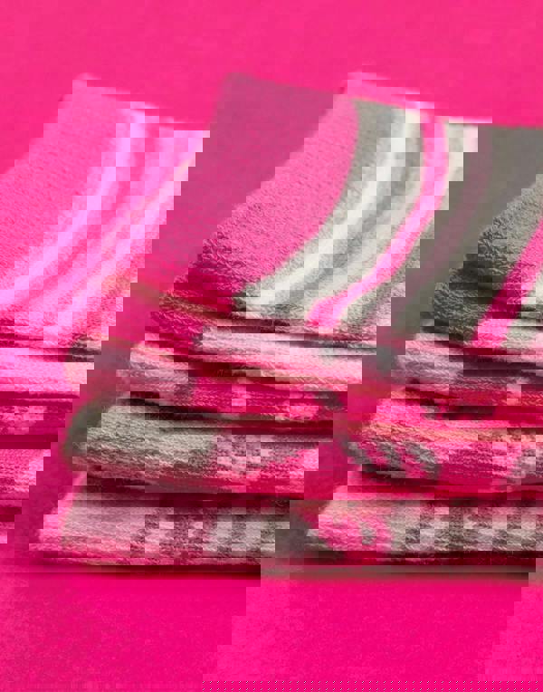 Barbie Girls Multicoloured Stripe Logo Star Calf Socks Set of 5