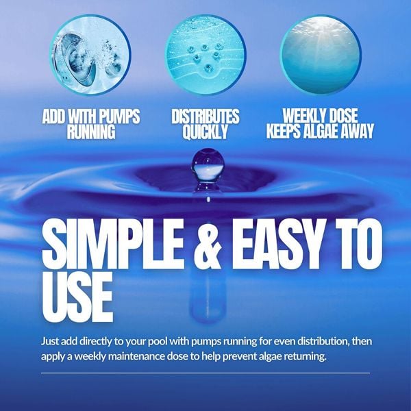 Ultima Plus XP ULTIMA-PLUS XP Pool Algaecide - Removes Algae in Pools, Hot Tubs and Spas 20L