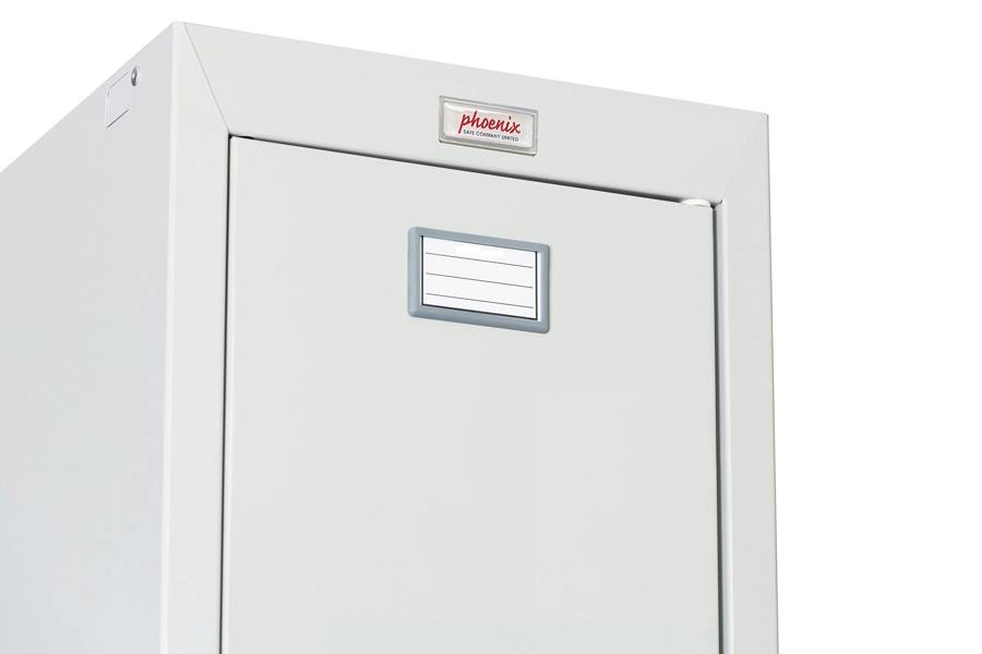 Phoenix Safe Phoenix PL Series PL1230GGC 1 Column 2 Door Personal Locker in Grey with Combination Locks