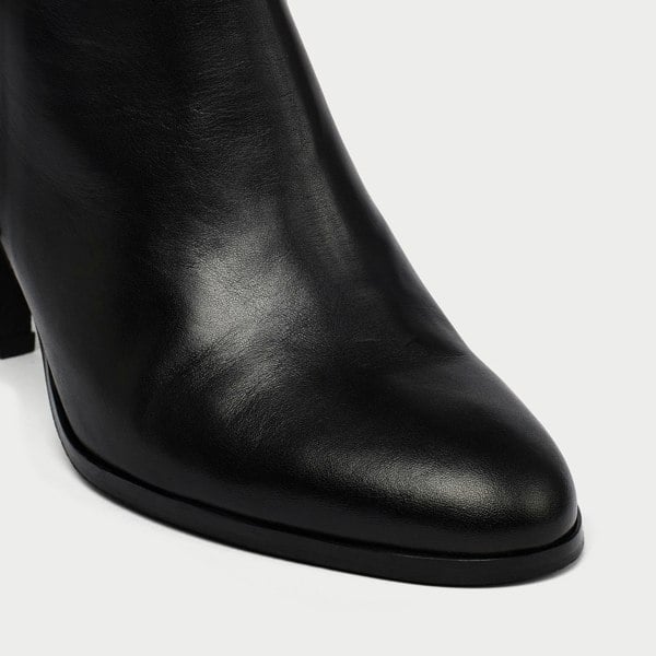 Calla Susie Boots - Black Leather