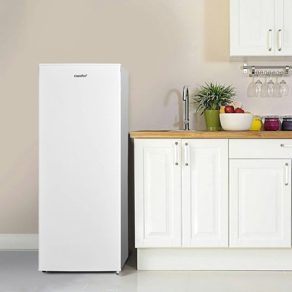 COMFEE' RCU160WH2UK(E) 160 Litre Freestanding Upright Freezer Living and Home 