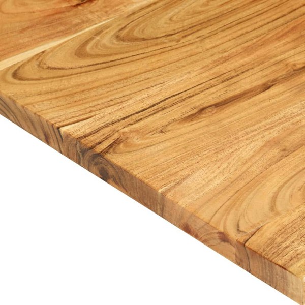 Berkfield Bathroom Vanity Top Solid Acacia Wood 80x52x2.5 cm