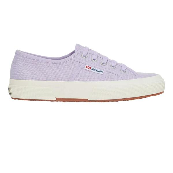 Superga Unisex Adult 2750 Cotu Classic Vegan Trainers - Avorio/Violet Lilla