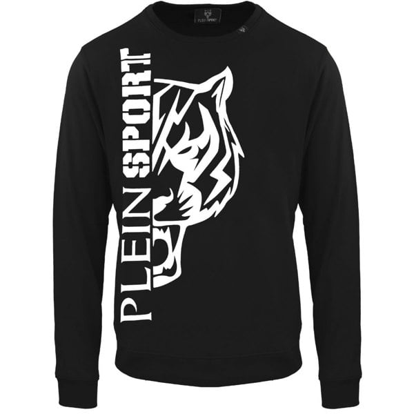 Plein Sport Large Tiger Logo Black Jumper XL