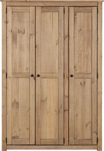 Seconique Panama 3 Door Triple Wardrobe