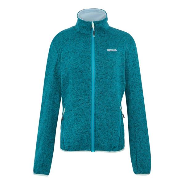 Regatta Womens/Ladies Newhill II Full Zip Fleece Jacket - Exotic Plume/Icy Morn - 
