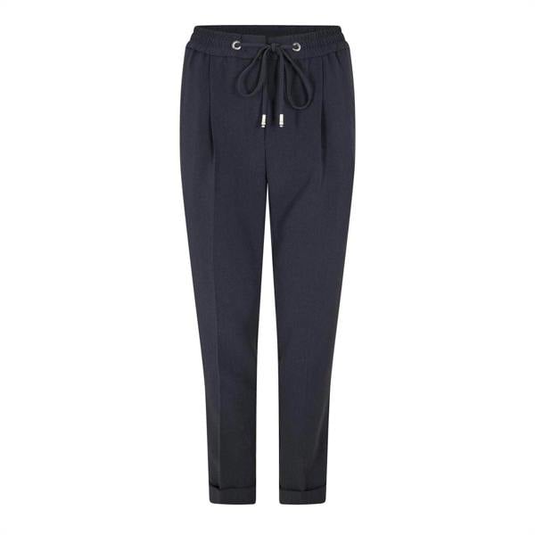 Boss Womens/Ladies Tariyanah Straight Leg Trousers - Dark Blue - 