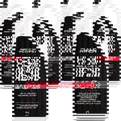 ProKleen Pro-Kleen Tyre Shine Dressing - Wet Look Non-Sling & Solvent Free Formula - Tyre Protector Easy to Use Formula (6 Litres)