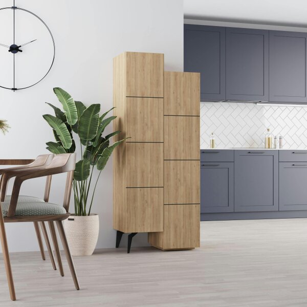 Decortie Stair Modern Storage Cabinet Multipurpose