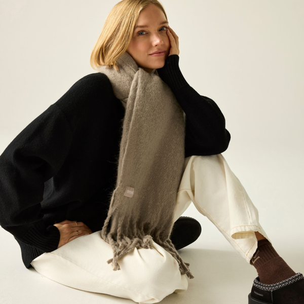 Regatta Womens Aleena Ombre Scarf - Soft Taupe