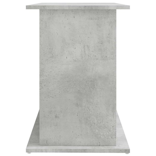 Berkfield Aquarium Stand Concrete Grey 101x41x58 cm Engineered Wood